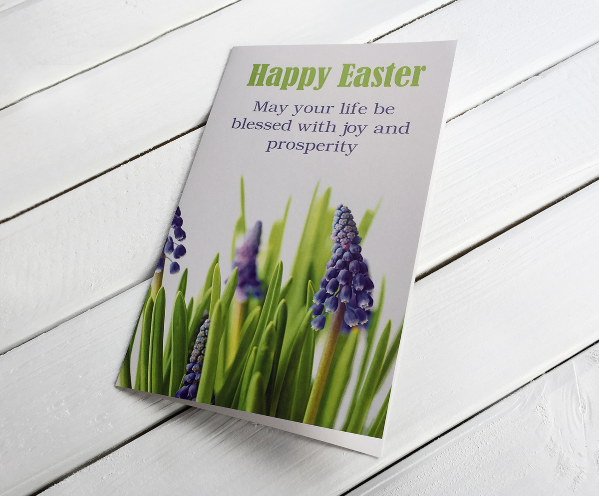 Easter Personalised Irish Chocolates and Greeting Cards Gifts Delivered Through Letterbox